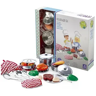 Tachan Edelstahl Küchenutensilien-set 23 Stücke - Multicolor - 3-6 Jahre