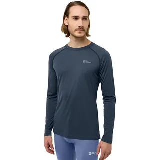 Jack Wolfskin Herren Infinite Light M Longsleeve, Midnight Sky, S EU