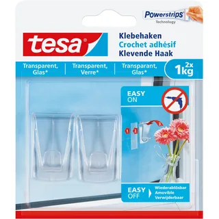 Tesa Klebehaken für max. 1,0 kg 2,0 x 5,5 cm, 2 St.