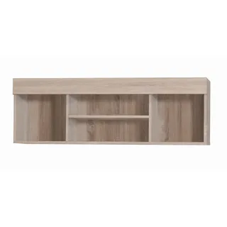 Furniture24 Hängeregal Cezar 27 Wandboard Wandregal Regal 120 Cm Sonoma Eiche