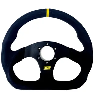 OMP OD/1990/NN Sportlenkrad 35x27mm 330mm 290mm Aluminium Leder