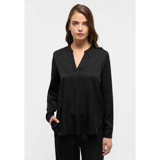 Eterna Longbluse »LOOSE FIT Gr. 44, schwarz