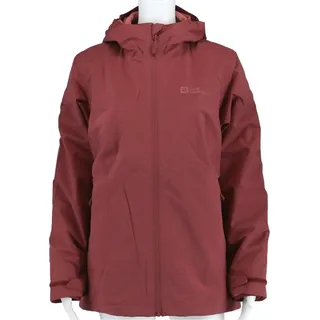 JACK WOLFSKIN Damen Doppeljacke MOONRISE 3IN1 JKT W RED OCHRE L - Rot