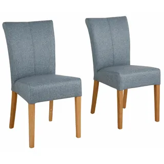 Home Affaire Esszimmerstuhl Queen Polsterstuhl BESTSELLER blau 4er Set