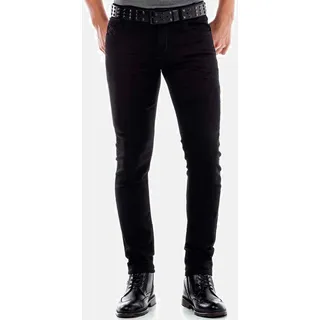 Cipo & Baxx Slim-fit-Jeans, schwarz