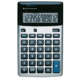 Texas Instruments TI-5018 SV Schwarz/Silber