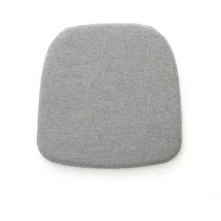 Vitra Sitzkissen für Eames Plastic Armchair Soft Seat Typ A grau, 2x39.5x38.5 cm