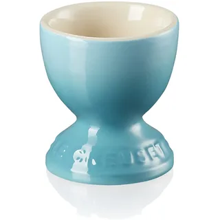 Le Creuset Steinzeug Eierbecher mit Stand-Fuß, 9 g, 5.3 x 5.3 x 5.9 cm, Karibik, 71702001700099