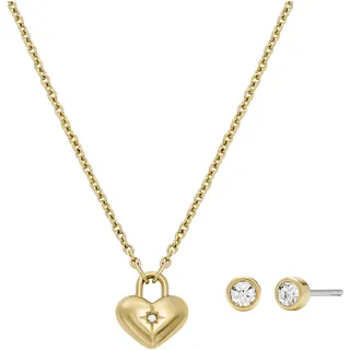 Fossil Collier JF04881SET Gold/Edelstahl