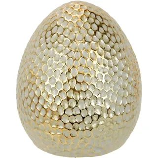 I.GE.A. Osterei »Deko-Ei, Gartendeko, Osterdeko Osterfigur, Oster-Ei« Eier, Ostern, Frühling,Frühlingsdeko, goldfarben