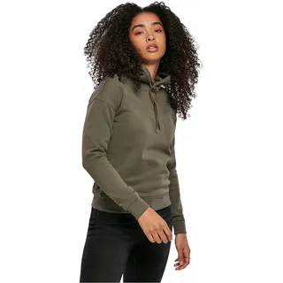 Urban Classics Damen Kapuzenpullover Ladies Hoodie, Grün (olive 176), Medium