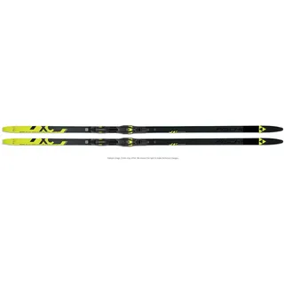 Fischer Superlite Crown EF-Set Langlaufski Schwarz/Gelb 199 cm
