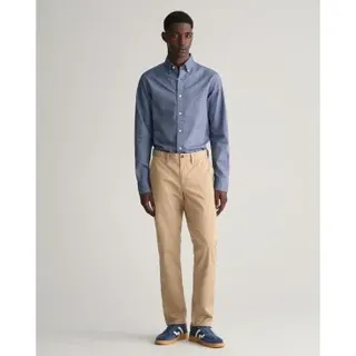 GANT für Herren. 1505221 Slim Fit Twill Chino-Hose (34/36), Lässig, Baumwolle, Bio-Baumwolle, Nachhaltig