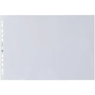 Oxford Prospekthüllen DIN A3 quer, genarbt, blendfrei, oben offen, 25er Pack