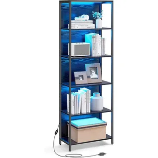 VASAGLE Bücherregal 30,3 x 60 x 178,6 cm