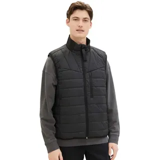 Tom Tailor Light Weight Weste - Black - M