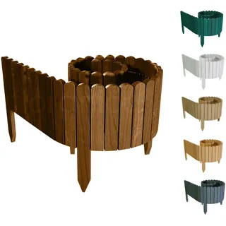 Beeteinfassung 200 x 30 cm Braun