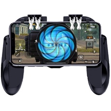 Ozkak Mobile Game Controller Smartphone Gamepad vereinfachter Tragbarer 4 Trigger L1R1 für PUBG COD Android iOS iPhone Samsung Huawei Smartphone