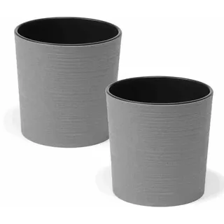 Lens Set 2-tlg. Ø 30 x 30,5 cm grau