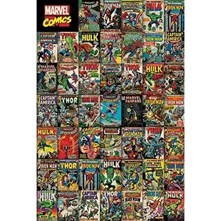 Marvel, Avengers -deckt Maxi-Poster, Mehrfarbig