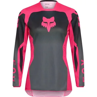 Fox 180 Shield Damen Motocross Jersey, schwarz/pink, S