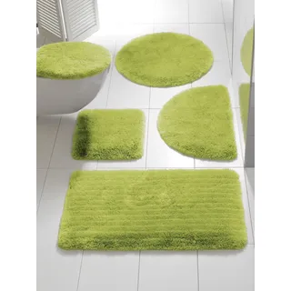 Badematte HEINE HOME Gr. 1, grün (apfelgrün), rechteckig (45cm x 50cm ), 1 Stk., Badematten, Badematte