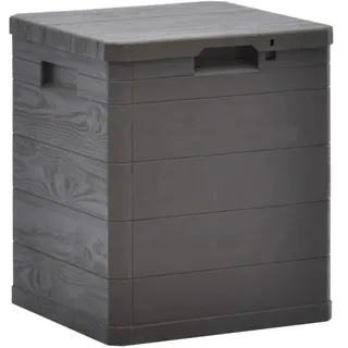 vidaXL Garten-Aufbewahrungsbox 90 L Braun