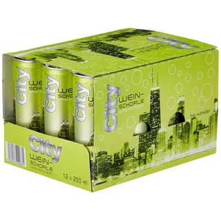 City Weinschorle Weiß (12 x 0.25l)