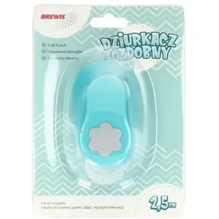 Dekorativer Locher Blume 2,5 cm Farbmix