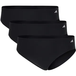 adidas Sportswear Bikinislip "Sport Active Light Flex-Packaged Panties" 3er Pack, elastisch, Single Jersey-Qulität, weich, bequem, 000, schwarz