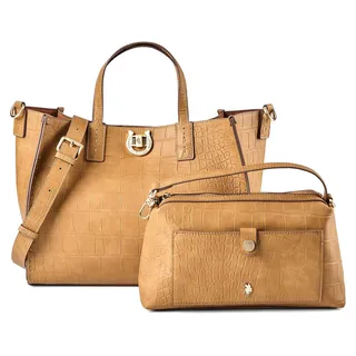 U.S. Polo Assn. Middleton Shopper Tasche 33 cm - Braun