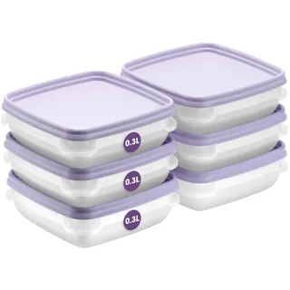 SmartStore Frischhaltedosen mit Deckel 0,3L 6er Set weiß