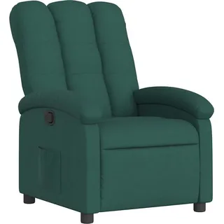 vidaXL Relaxsessel Dunkelgrün Stoff - Grün