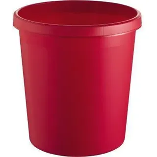 Helit Papierkorb 18 l Rot