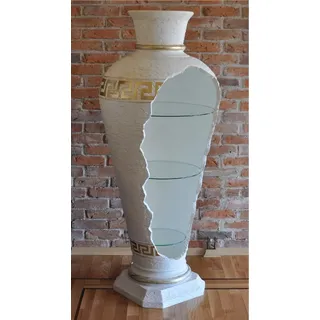 Exsclusive Design Bar Vase Bar Shelf Glass Lamp Vase Cabinet Acrylic Showcases - Beige