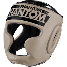 Phantom Kopfschutz APEX | Boxen MMA Muay Thai-Boxing Fighting | Herren Damen (Full Face - Sand)