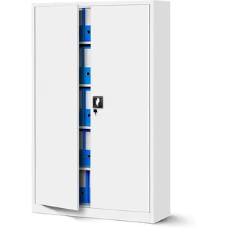 Jan Nowak Jan II Aktenschrank 185 x 115 x 40 cm Weiß