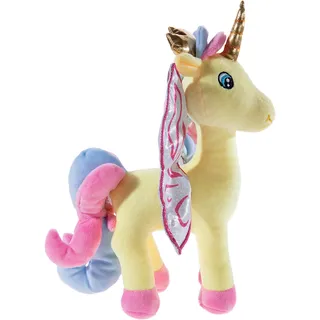 HEUNEC Galupy Einhorn Jessy 25 cm Gelb
