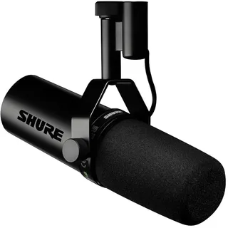Shure SM7dB Mikrofon mit Vorverstärker für Streaming - Schwarz