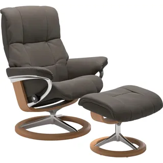 Stressless® Relaxsessel »Mayfair«, mit Signature Base, Größe S, M & L, Gestell Eiche grau