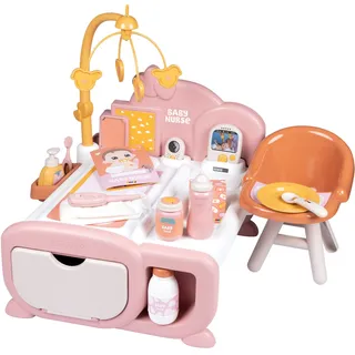 Smoby Baby Nurse Cocoon 3-in-1 Made in Europe, rosa,