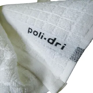 Samuel Lamont & Sons Poli-Dri Geschirrtuch, Weiß, Größe 50 x 70 cm, 100% Baumwoll-Frottee, Ultra-saugfähig und superweich, maschinenwaschbar, Weiß, Einheitsgröße