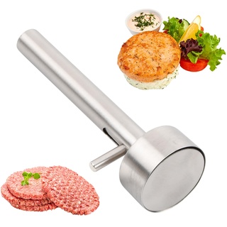 Falafel Portionierer, Falafelmaker Former, Falafel Maker Schaufel aus Edelstahl, Burgerpresse Patty Maker für leckeren Falafel Bällchen, Fleischbällchen und Küchenhelfe 4cm