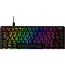 Bild von HyperX Alloy Origins 60 DE Kabelgebunden Gaming-Tastatur Deutsch, QWERTZ Schwarz Beleuchtet