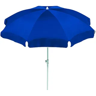 Schneider Balkonschirme Ibiza Ø 200 cm Blau mit Knickfunktion