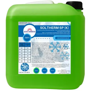 Solarflüssigkeit Konzentrat bis -58° C 10 Liter Grün