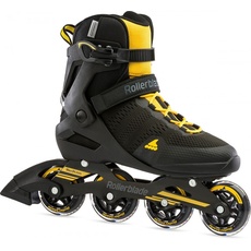 Bild SPARK 80 Inline Skate 2022 black/saffron yellow, 44.5