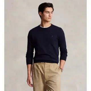 Polo Ralph Lauren für Herren. 710684957001 Schmal geschnittener Baumwolljersey navy (XXL), Lässig, Baumwolle, Klassisch, Marine