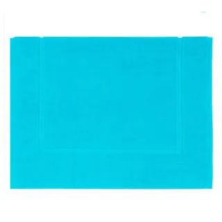Essix Eponge Aqua Badteppich, Baumwolle, türkis, 60 x 100 cm