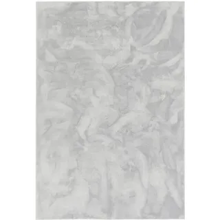 Pergamon Fellteppich Super Soft Pearl , Grau , Textil , 140x200 cm , Teppiche und Böden, Teppiche, Schaffelle & Kuhfelle